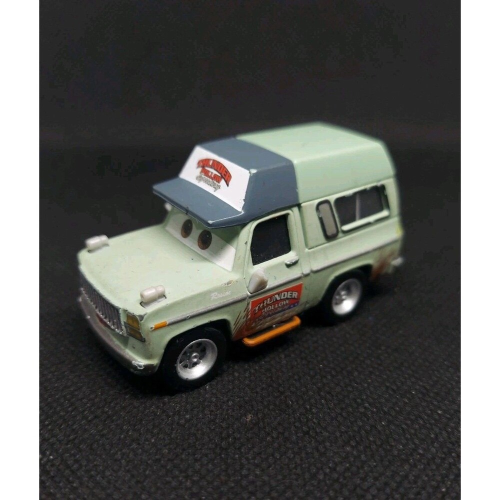 Disney Pixar Cars Roscoe Deluxe Thunder Hollow Diecast (Broken Mirror)